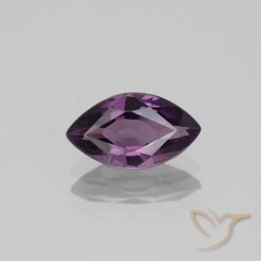1.32ct Natural uva roxa Espinélio, Marquesa, VVS-VS