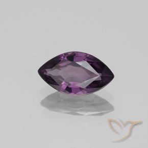 Espinélio uva roxa Natural 1.32ct, Marquesa, VVS-VS
