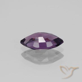 Espinélio uva roxa Natural 1.32ct, Marquesa, VVS-VS