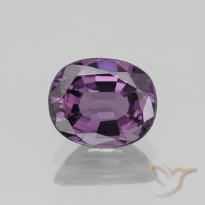 1.23ct Natural uva roxa Espinélio, oval, VVS-VS