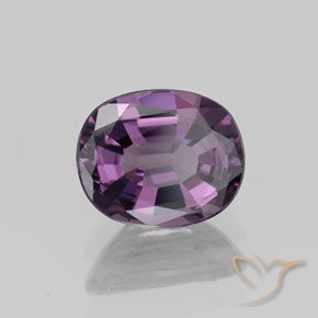 Espinélio uva roxa Natural 1.23ct, oval, VVS-VS