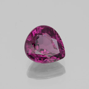 Espinélio rosa natural 1,17ct, formato de pêra, VS