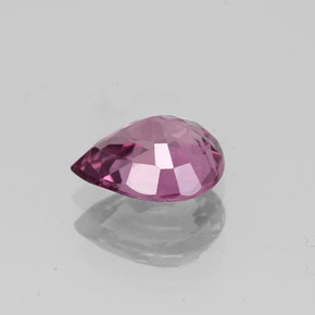 Espinélio rosa natural 1,20ct, formato de pêra, VS