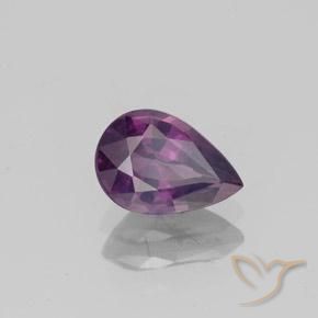 Espinélio uva rosada Natural 1.06ct, Formato de pêra, SI