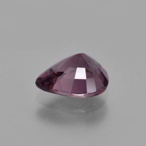 Espinélio roxo natural 1,33ct, formato de pêra, VVS