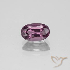 1.20ct Natural Tom Vermelho Framboesa Espinélio, oval, VVS-VS