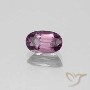 Espinélio Tom Vermelho Framboesa Natural 1.20ct, oval, VVS-VS
