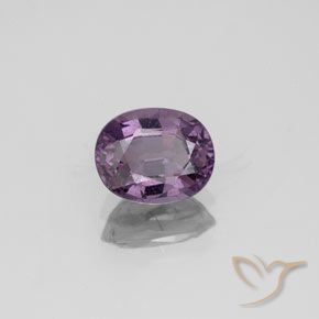 Espinélio Roxo acinzentado Natural 1.32ct, oval, VS-SI