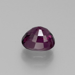 Espinélio roxo natural 1,19ct, corte oval, VVS