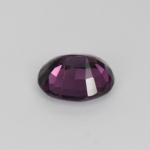 Espinélio roxo natural 1,13ct, corte oval, VS