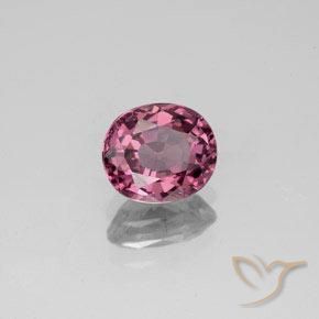 Espinélio roxo médio Natural 1.41ct, oval, VS