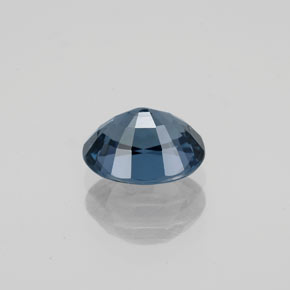 Espinélio azul natural 1,46ct, corte oval, VS