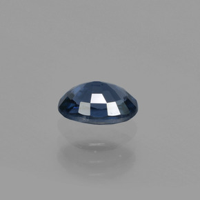 Espinélio azul natural 0,74ct, corte oval, VS