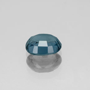 Espinélio azul natural 1,37ct, corte oval, VVS-VS