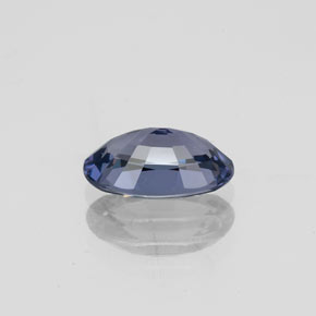 Espinélio azul natural 1,28ct, corte oval, VVS
