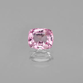 Espinélio rosa natural 0,73ct, almofada cortada, VS-SI