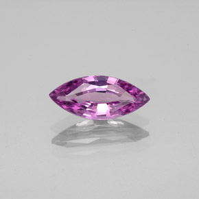 Espinélio violeta natural 1,32ct, marquise, VS