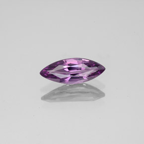 Espinélio violeta natural 1,01ct, marquise, VS