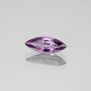 Espinélio violeta natural 1,01ct, marquise, VS