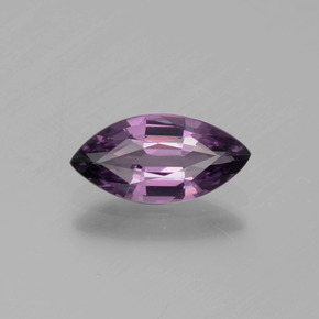 Espinélio roxo natural 1,06ct, marquise, VVS