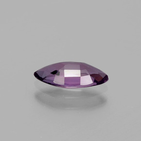 Espinélio roxo natural 1,06ct, marquise, VVS
