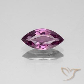 Espinélio roxo natural 1,35ct, marquise, VS