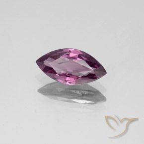 Espinélio roxo natural 1,35ct, marquise, VS