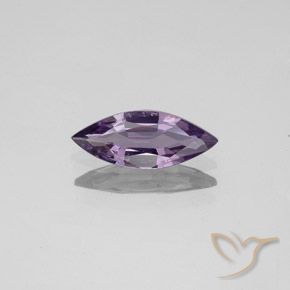 0.81ct Natural roxo médio Espinélio, Marquesa, VVS-VS