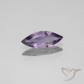 Espinélio roxo médio Natural 0.81ct, Marquesa, VVS-VS