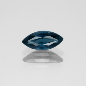 Espinélio azul natural 1,06ct, marquise, VS