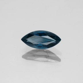 Espinélio azul natural 1,06ct, marquise, VS