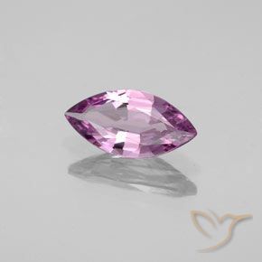 Espinélio roxo médio Natural 1.27ct, Marquesa, VS-SI