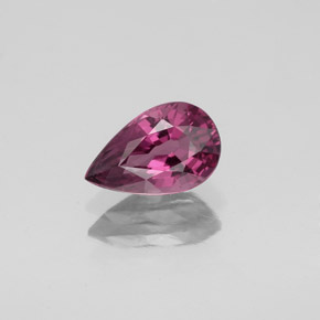 Espinélio violeta natural 1,08ct, formato de pêra, VS
