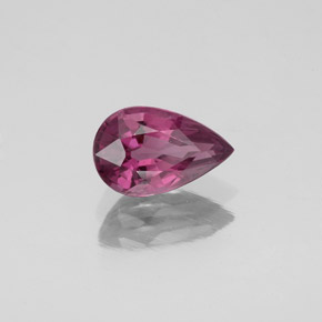 Espinélio violeta natural 1,08ct, formato de pêra, VS