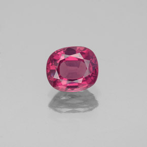 Espinélio vermelho natural 1,15ct, corte oval, VS