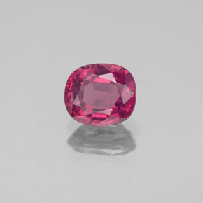 Espinélio vermelho natural 1,15ct, corte oval, VS