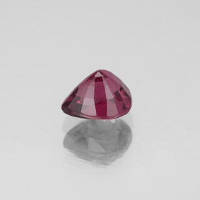 Espinélio vermelho natural 1,06ct, formato de pêra, VS