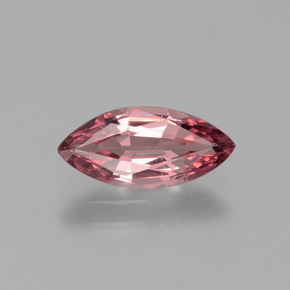 Espinélio rosa natural 1,24ct, marquise, VS