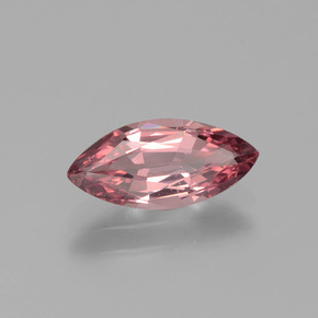 Espinélio rosa natural 1,24ct, marquise, VS