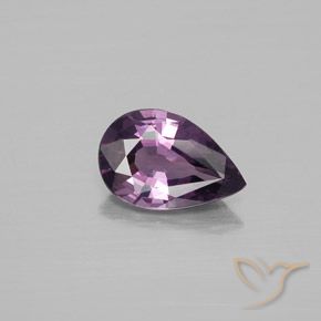 1.12ct Natural roxo médio Espinélio, Formato de pêra, VS