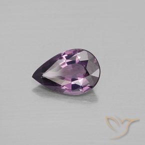 Espinélio roxo médio Natural 1.12ct, Formato de pêra, VS