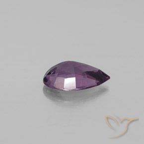 Espinélio roxo médio Natural 1.12ct, Formato de pêra, VS