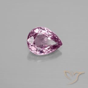 Espinélio cinza-roxo Natural 1.15ct, Formato de pêra, VS