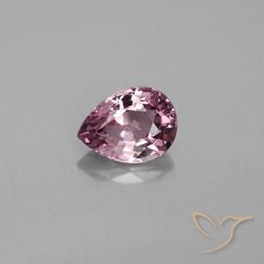 1.07ct Natural roxo médio Espinélio, Formato de pêra, VS
