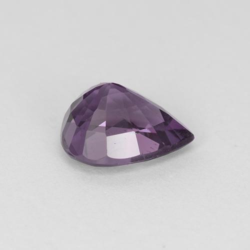 Espinélio violeta natural 1,04ct, formato de pêra, VS