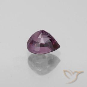 Espinélio Roxo escuro Natural 1.06ct, Formato de pêra, VVS-VS