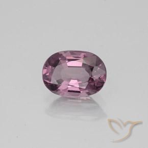 Espinélio Roxo médio-escuro Natural 0.91ct, oval, VVS