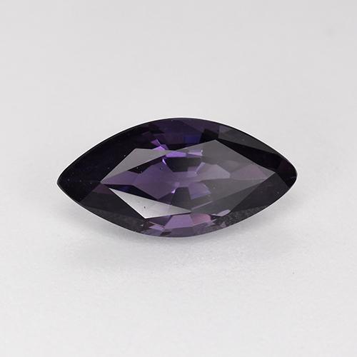 Espinélio Violeta médio Natural 1.40ct, Marquesa, VVS-VS