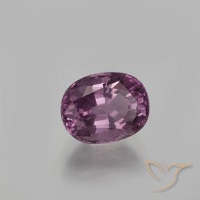 Espinélio Roxo médio-escuro Natural 1.63ct, oval, VS