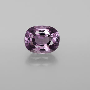Espinélio roxo natural 1,65ct, corte oval, VS